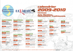 calendrier2009-2010-FFKDA